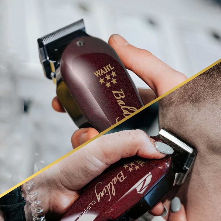 نمای نزدیک از تیغه دقیق وال Balding