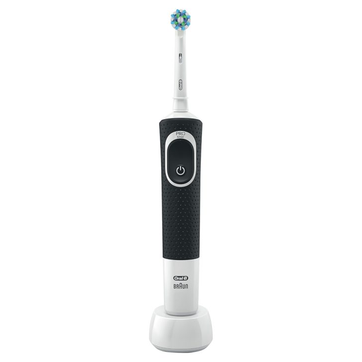 مسواک برقی اورال بی مدل Vitality D100 با طراحی ارگونومیک و فناوری نوسانی