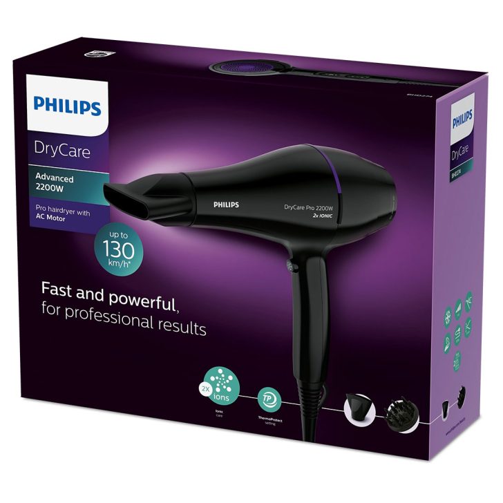 بسته‌بندی کامل سشوار Philips BHD274