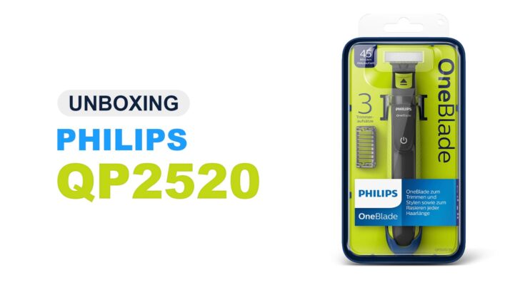 آنباکسینگ ماشین اصلاح فیلیپس وان بلید QP2520
