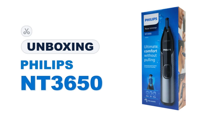 آنباکسینگ موزن فیلیپس NT3650/16