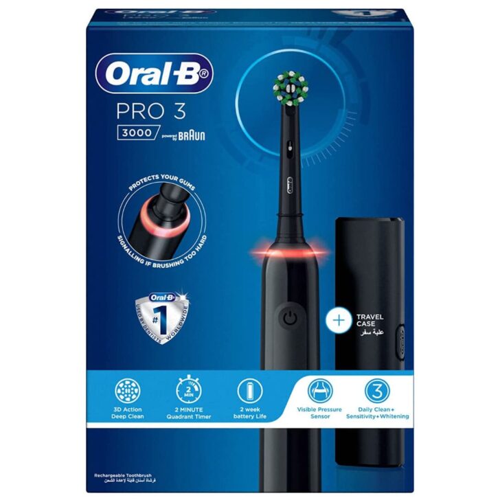 بسته‌بندی کامل مسواک برقی Oral-B D505