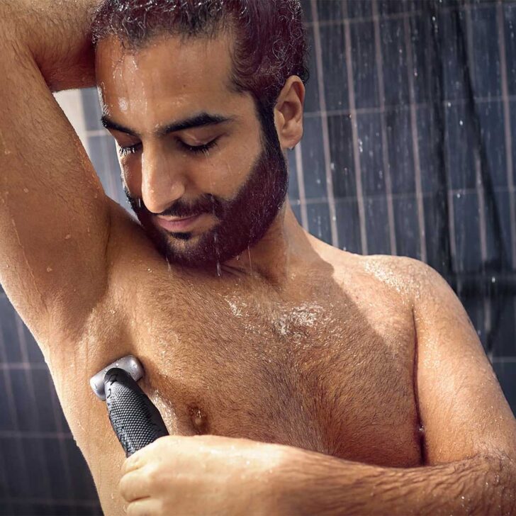 استفاده از موزر بدن فیلیپس زیر دوش