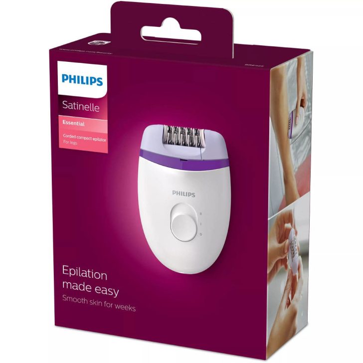 جعبه و بسته‌بندی اصلی اپیلاتور BRE225