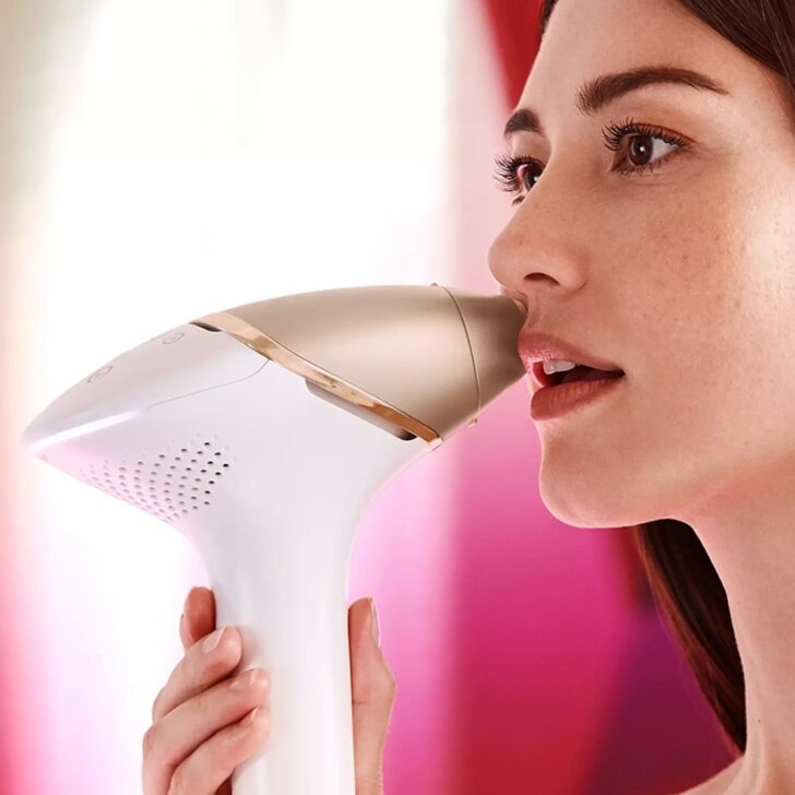 استفاده از لیزر فیلیپس BRI955 روی صورت