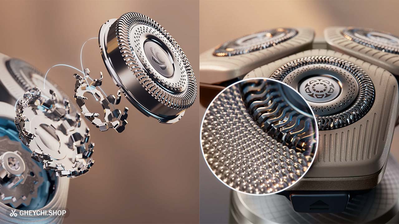 فناوری سیستم ریش تراش فیلیپس