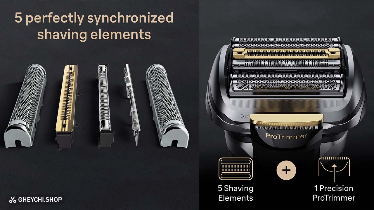 فناوری تیغه ریش تراش فویلی براون