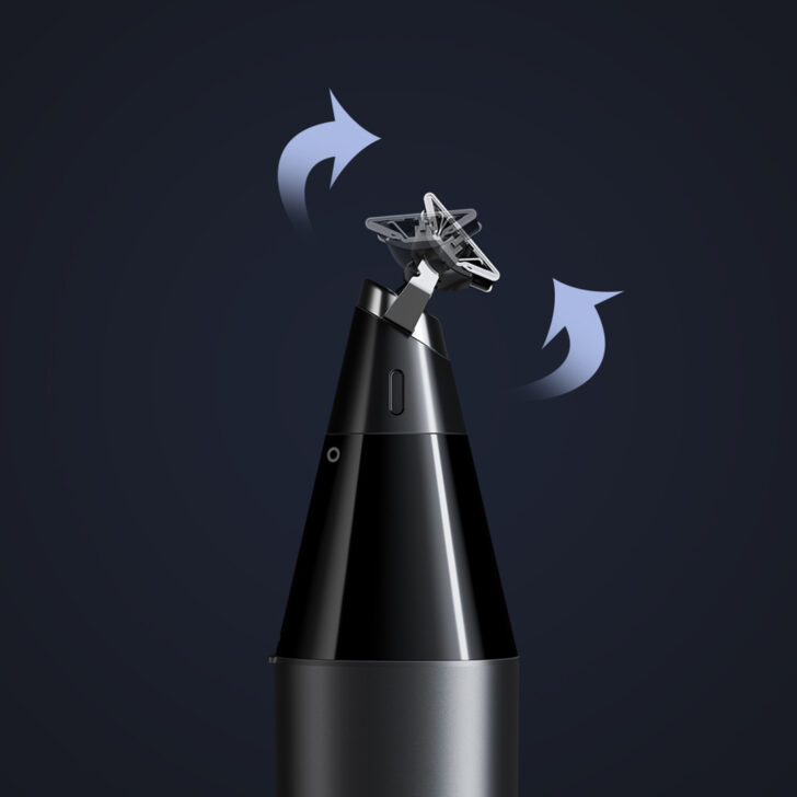 طراحی ارگونومیک بدنه و تیغه استیل ضدزنگ